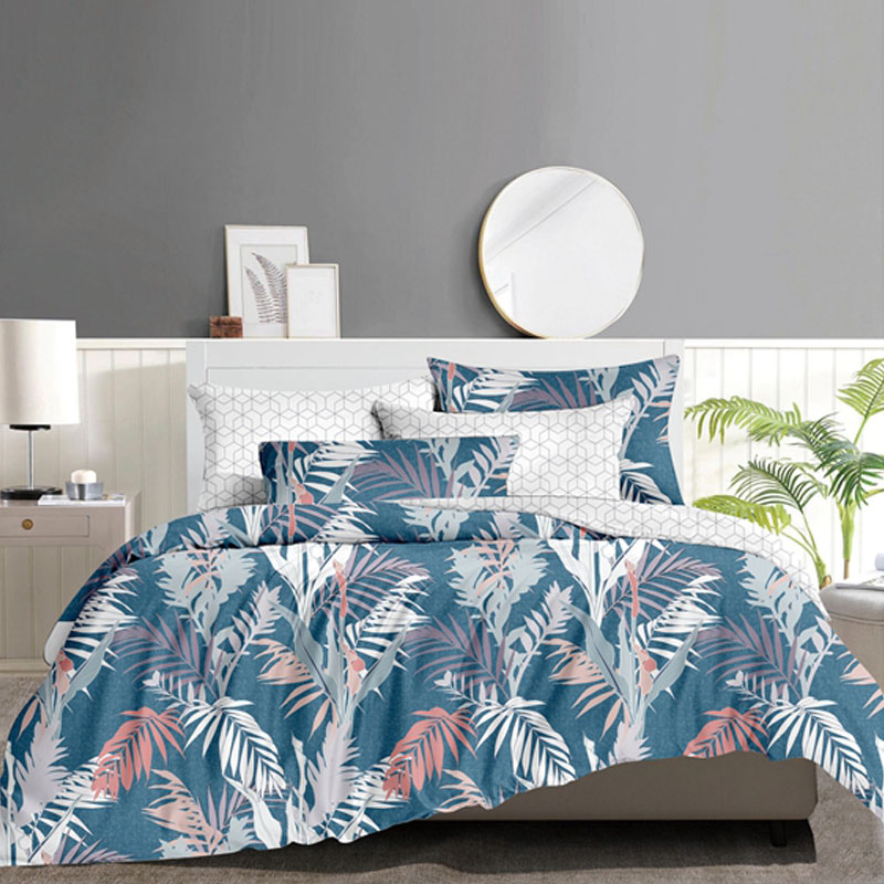 Azure Canopy Bed Sheet Set